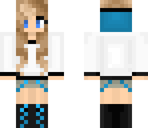 light blue girl