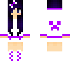 purple emo chick