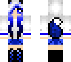 blue fox girl 
