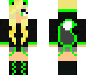 green wolf girl