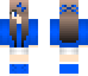 blue normal girl