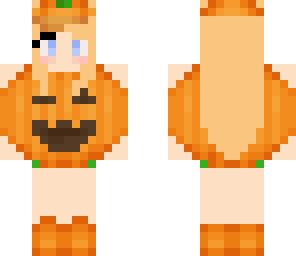 edited pumpkin girl