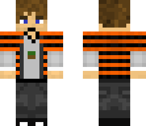 blue eye minecraft boy