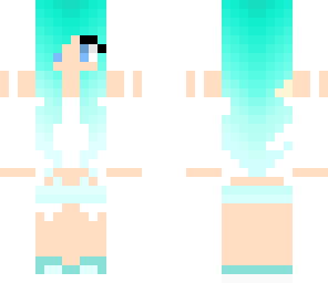 sky blue girl