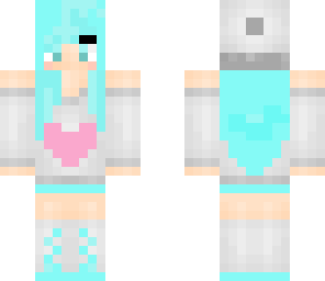cute blue girl