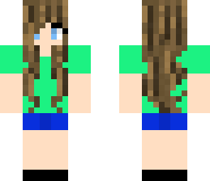 did not make skin head or hair just clothes