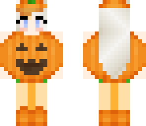cutie pumpkin girl