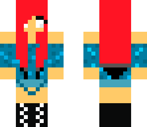 cute herobrine girl