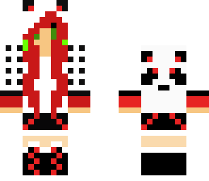 red panda girl