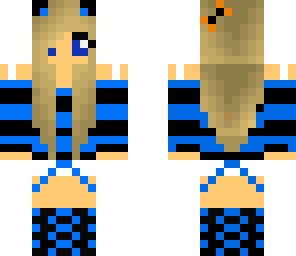 hot girl blue