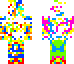 colorful man