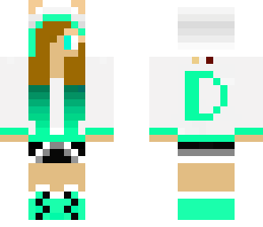 dip dye panda