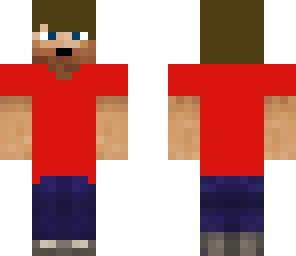 me in minecraft style