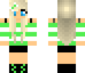 green girl