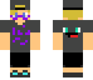 boy with grapejuice mustache with derp on back