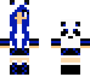 blue panda
