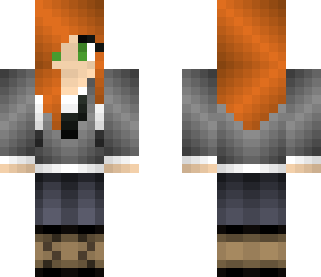 ginger jacket girl