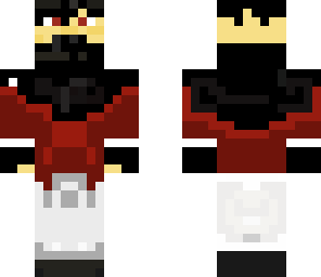 red and black thief