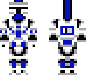 blue clone trooper