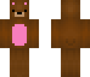 pink and brown bear