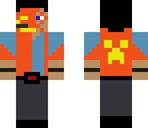 mutated  pumpkin boy