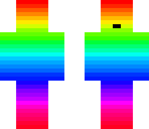 relaxed rainbow man