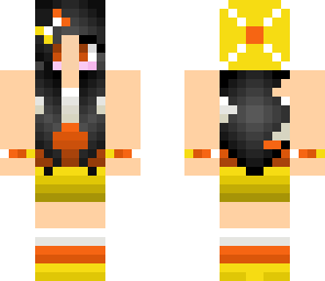 candy corn girl
