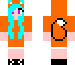 foxy girl in hoody