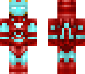 blue iron man