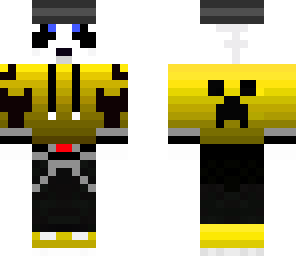panda with hat