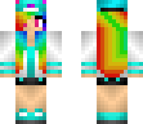 rainbow girl