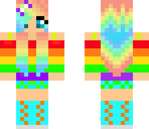 cute rainbow girl 2