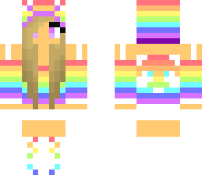 cute rainbow panda girl