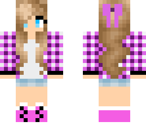 cute pink girl