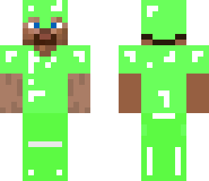 rare emerald armour steve
