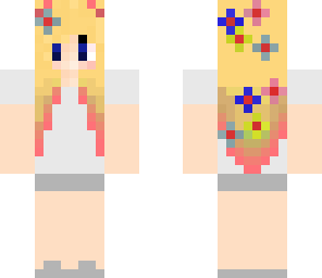 flower crown girl