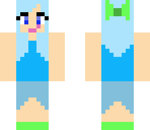 winter ice girl