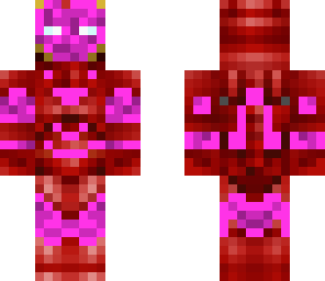 pink iron man