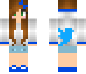 10 followers tiwter girl skin