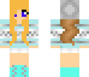 blonde blue girl