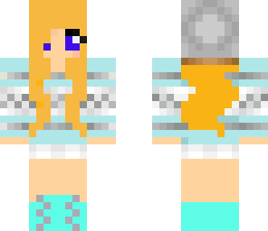 blonde blue girl edit