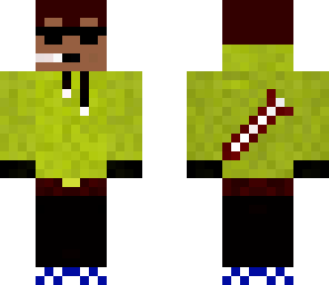 yellow sweater