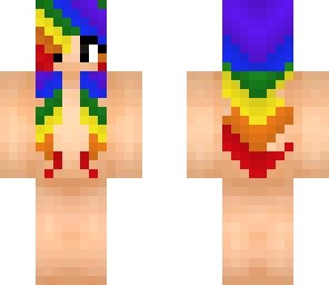rainbow hair base