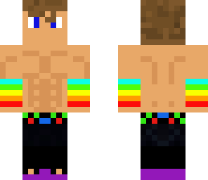 rainbow buff