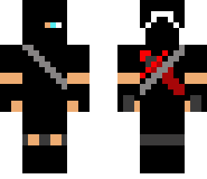 ninja  with crimson katana