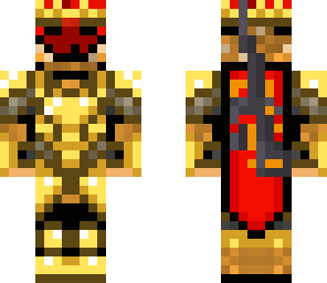 half king half human half red slime