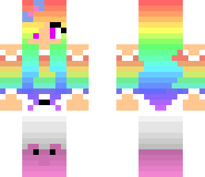 doubble rainbow girl