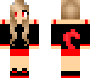 red cat girl
