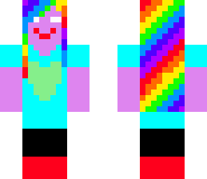 herobrine rainbow alien