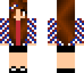 random checkerd girl please vote
